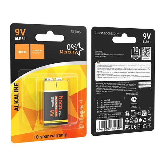 Batteria HOCO DLR05, 6LR61 (9V)