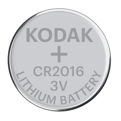 Pile Kodak Max Lithium, CR2016, Lot de 2 pièces