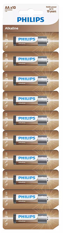 Batteria Philips, AAA / LR3, Set da 10 pezzi