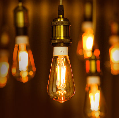 Lampadina a Filamento Yeelight ST64, Wi-Fi, E27, 6W, 2000K, 500lm YLDP23YL