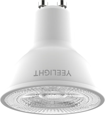 Lampadina LED Yeelight W1, Wi-Fi, GU10, 4.5W, 2700K - 6500K, 350lm, Set 4 pezzi, Multicolore YLDP004-A