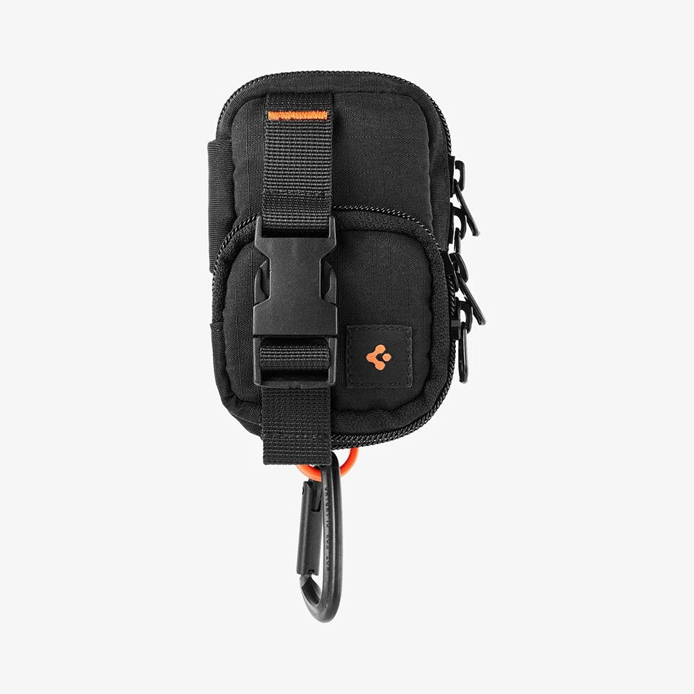 Borsetta Universale MagSafe per Telefono, Spigen, Snap Zip, Nera