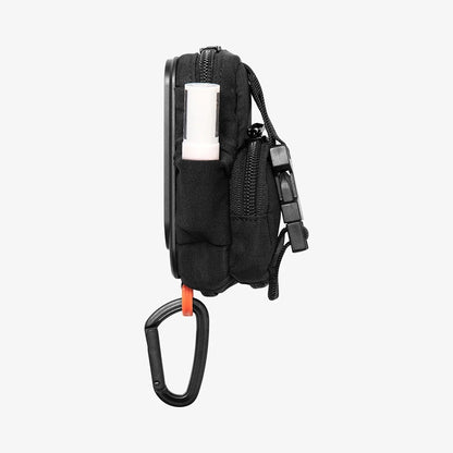 Borsetta Universale MagSafe per Telefono, Spigen, Snap Zip, Nera