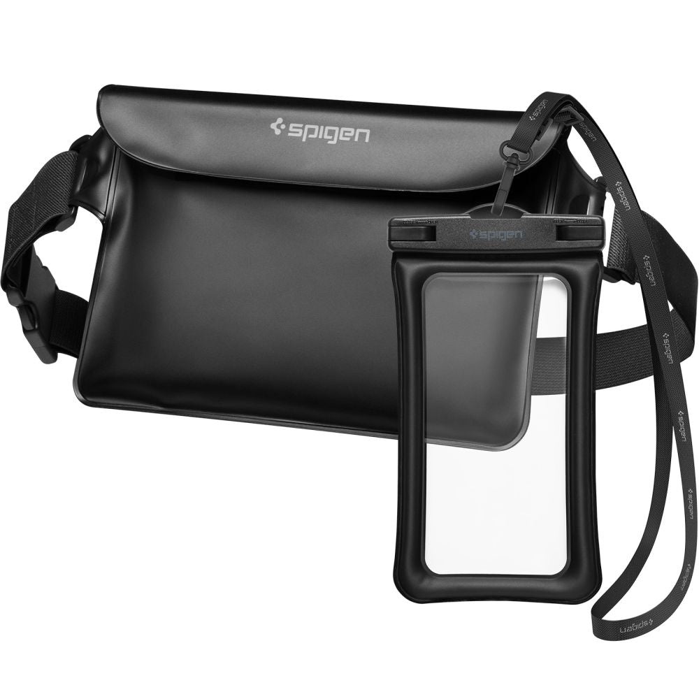 Borsa e Custodia Waterproof Universale Spigen A621, Nera AMP04533