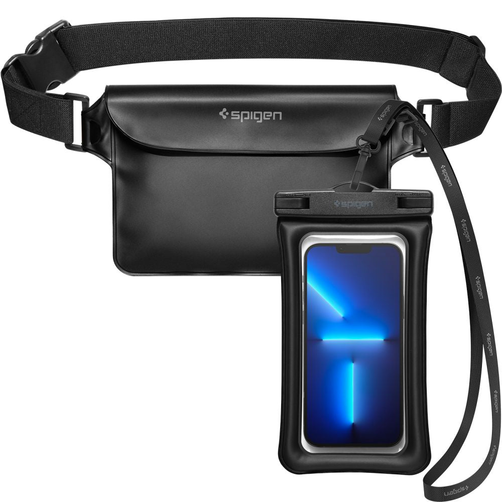 Borsa e Custodia Waterproof Universale Spigen A621, Nera AMP04533
