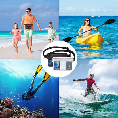 Marsupio Waterproof Techsuit, Universale, Blu