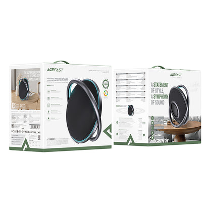 Cassa Bluetooth Acefast K5 Pro, 100W, RGB, Impermeabile, Nera