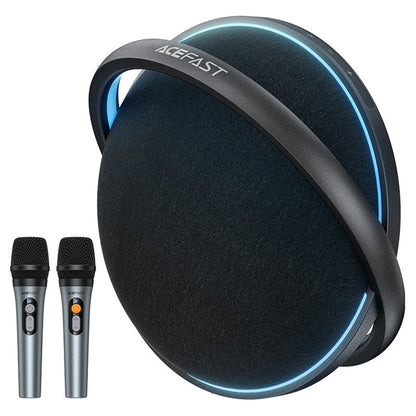 Enceinte Bluetooth Acefast Karaoke K5 Max, 350W, TWS, RGB, Étanche, Noire