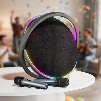 Enceinte Bluetooth Acefast Karaoke K5 Max, 350W, TWS, RGB, Étanche, Noire