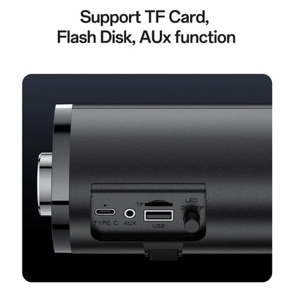 Bluetooth-Lautsprecher Yesido YSW27, 10W, RGB, Schwarz