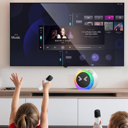 Enceinte Bluetooth Yesido YSW36 Kids, 5W, Karaoke, Blanche