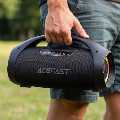 Cassa Portatile Bluetooth Acefast K11 Pro, 102W, RGB, TWS, Impermeabile, Nera