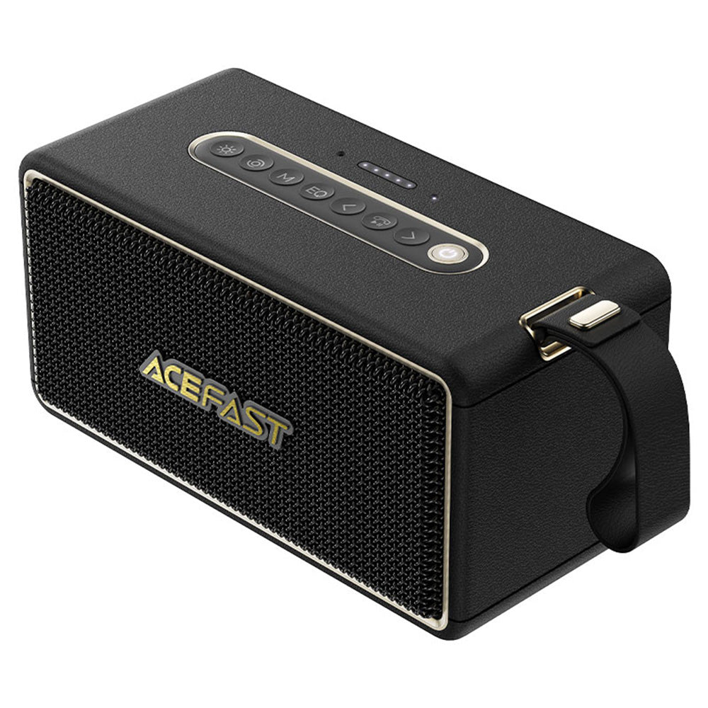 Enceinte Portable Bluetooth Acefast K3 Max, 80W, RGB, Étanche, Noire