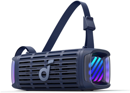 Enceinte Portable Bluetooth Anker SoundCore Boom 3i, 50W, RGB, Étanche, Bleue D5100030