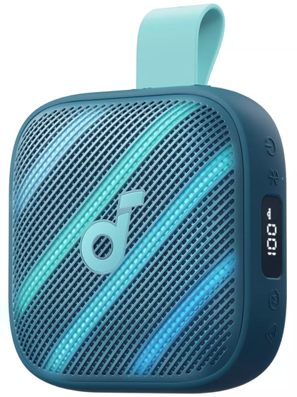 Enceinte Portable Bluetooth Anker SoundCore Boom Go 3i, 15W, TWS, RGB, Étanche, Bleue D5103030