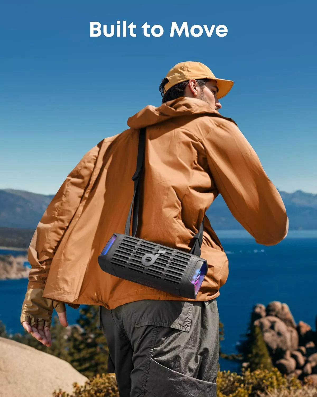 Cassa Portatile Bluetooth Anker SoundCore Boom 3i, 50W, RGB, Impermeabile, Nera D5100010