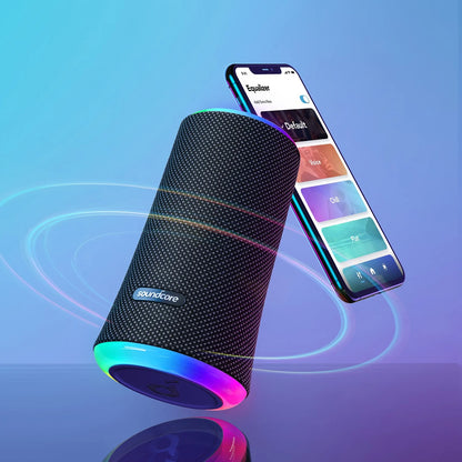 Cassa Bluetooth Anker SoundCore Flare 2, 20W, RGB, Impermeabile, Nera A3165G11