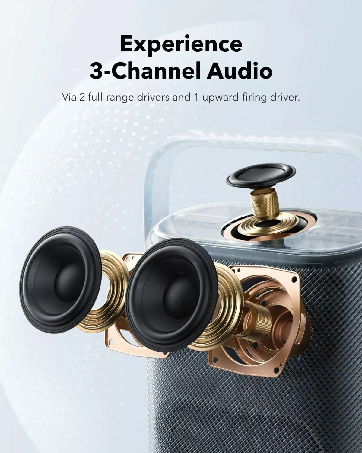 Enceinte Portable Bluetooth Anker SoundCore Motion X500, 40W, Étanche, Noire A3131011
