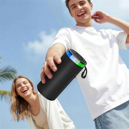 Altoparlante Portatile Bluetooth Borofone BR105 Loud, 10W, TWS, RGB, Blu Marino