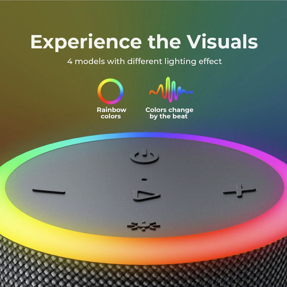 Enceinte Portable Bluetooth HAVIT SK833BT, 2 x 10W, RGB, Étanche, Noire
