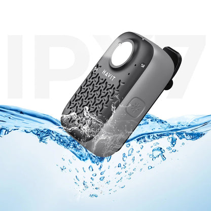 Tragbarer Bluetooth-Lautsprecher HAVIT SK868BT, 5W, wasserdicht, Schwarz