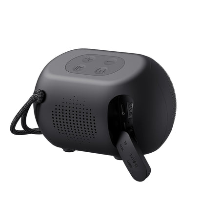 Tragbarer Bluetooth-Lautsprecher HAVIT SK885BT, 8W, RGB, wasserdicht, Schwarz