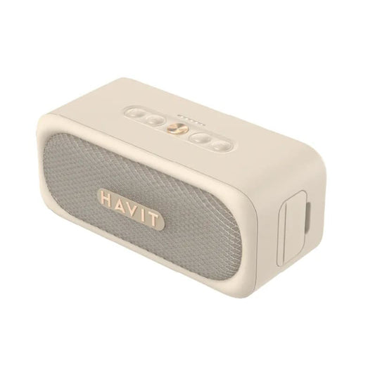 Cassa Bluetooth HAVIT SK905BT, 20W, Impermeabile, Beige