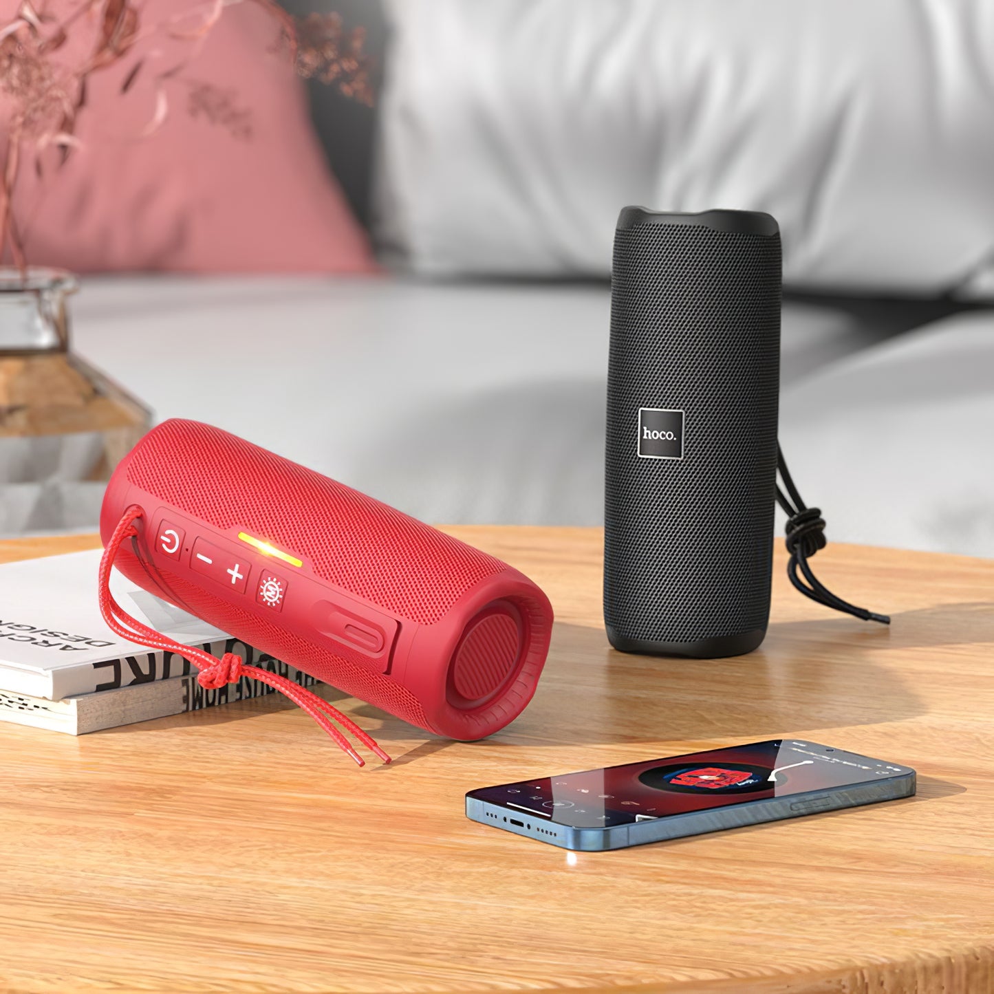 Cassa Portatile Bluetooth HOCO HC16, 2 x 5W, TWS, Nera
