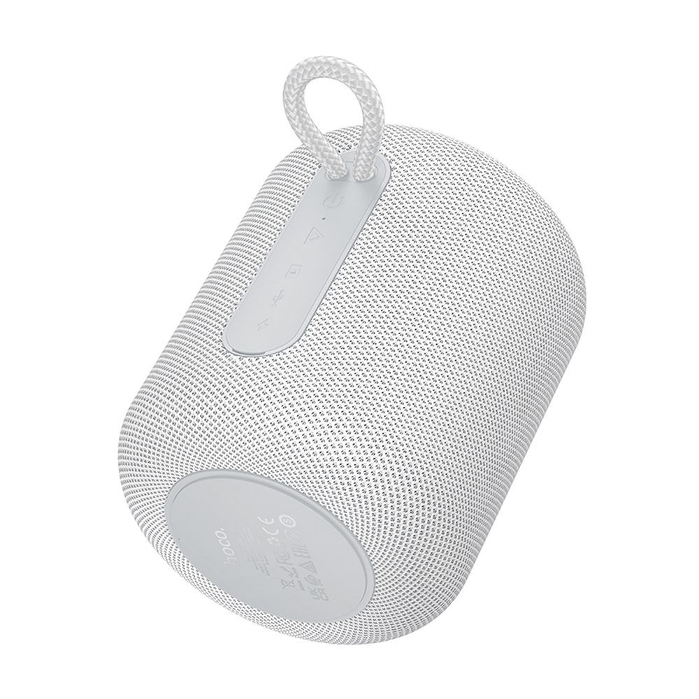 Tragbarer Bluetooth-Lautsprecher HOCO HC30, 5W, TWS, RGB, Grau