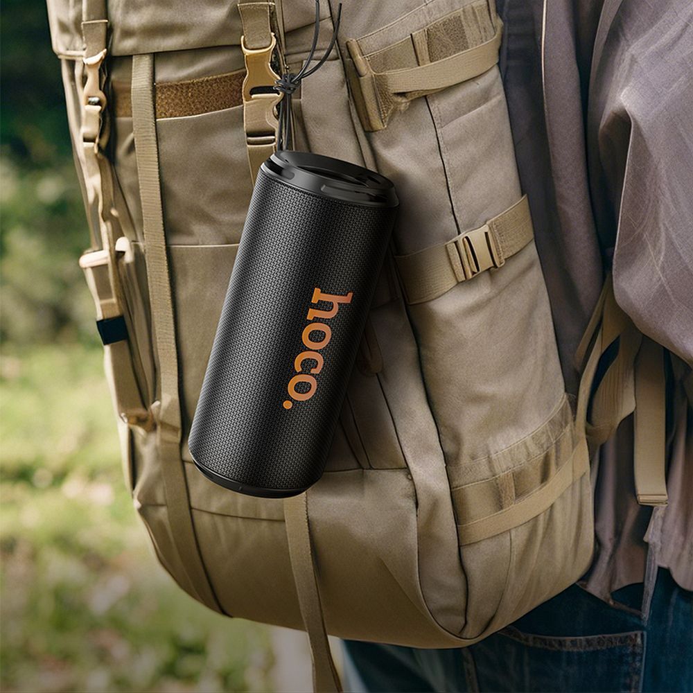 HOCO HC27 Portable Bluetooth Speaker, 2 x 8W, Black