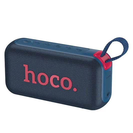 Cassa Portatile Bluetooth HOCO HC32, 2 x 10W, TWS, RGB, Blu Navy