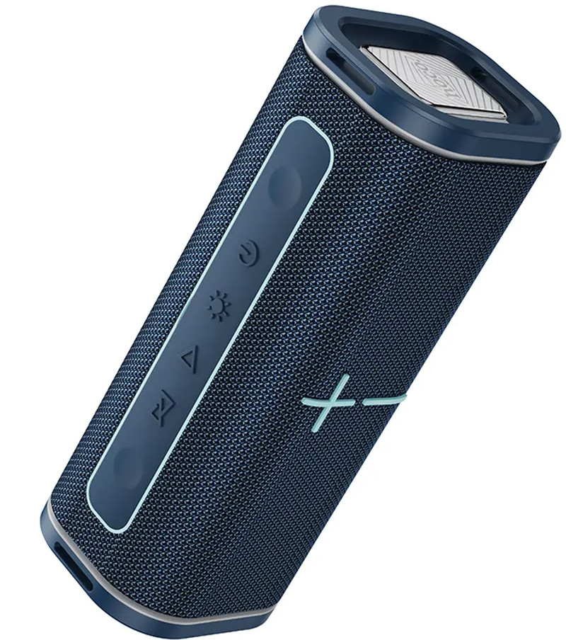 Enceinte Bluetooth Portable HOCO HC51, 30W, TWS, RGB, Bleue