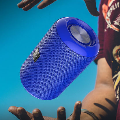 Tragbarer Bluetooth-Lautsprecher HOCO HC1, 5W, TWS, wasserdicht, Blau