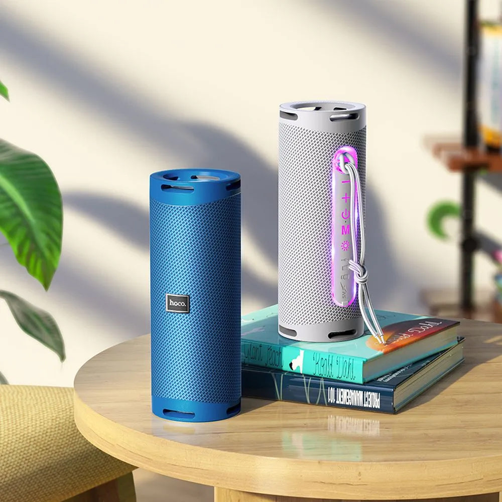 Cassa Portatile Bluetooth HOCO HC9 Dazzling Pulse Sports, 10W, TWS, RGB, Blu