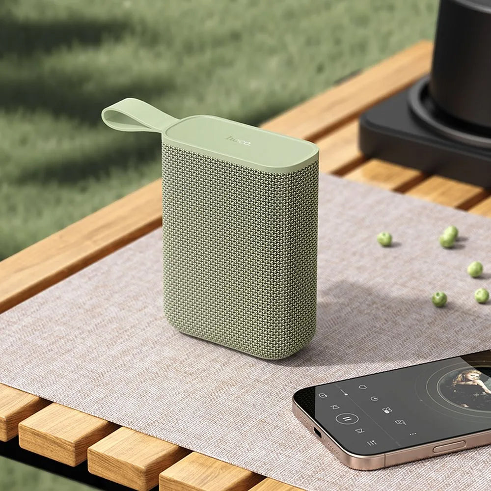 Enceinte Portable Bluetooth HOCO HC34, 5W, TWS, Étanche, Verte