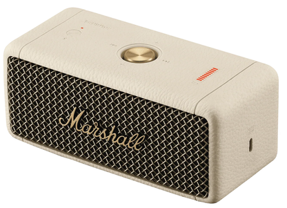 Enceinte Portable Bluetooth Marshall Emberton II, 20W, Étanche, Crème