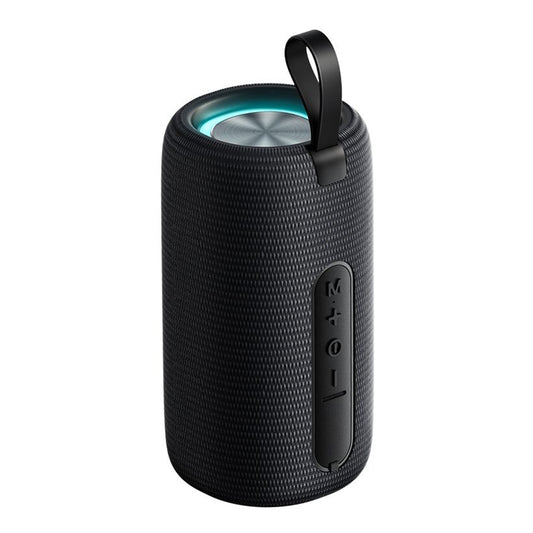 Tragbarer Bluetooth-Lautsprecher McDodo BS-1410, 2 x 5W, RGB, wasserdicht, Schwarz