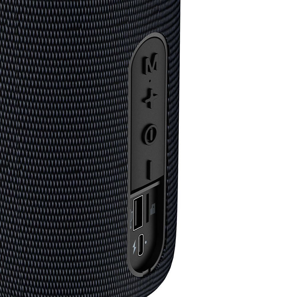 Cassa Portatile Bluetooth McDodo BS-1410, 2 x 5W, RGB, Impermeabile, Nera