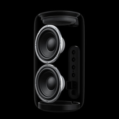 Cassa Portatile Bluetooth McDodo BS-1410, 2 x 5W, RGB, Impermeabile, Nera