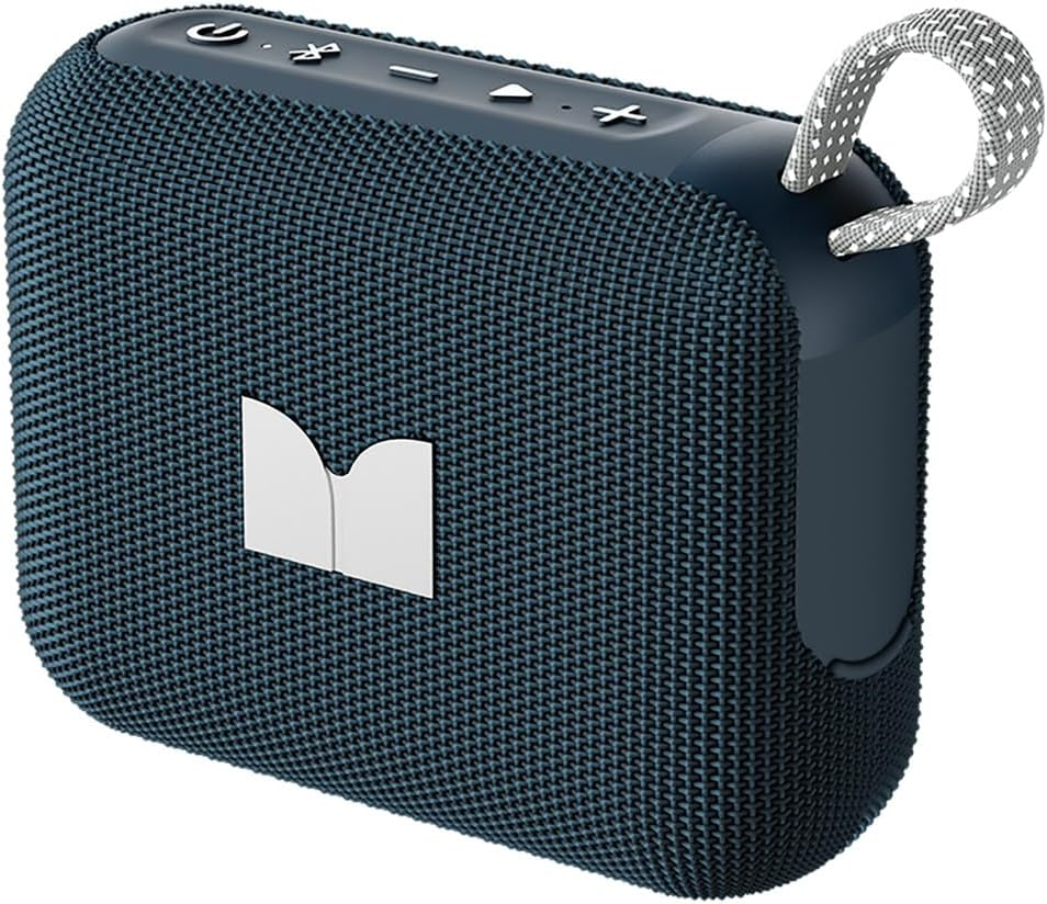 Enceinte Bluetooth Portable Monster Cube 1, 12W, TWS, Étanche, Bleue