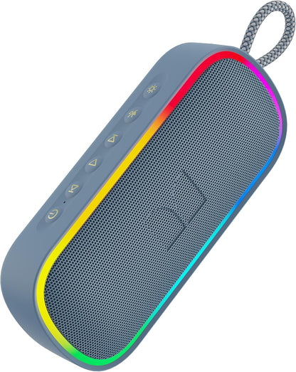 Cassa Portatile Bluetooth Monster S150 Plus, 40W, TWS, RGB, Impermeabile, Blu