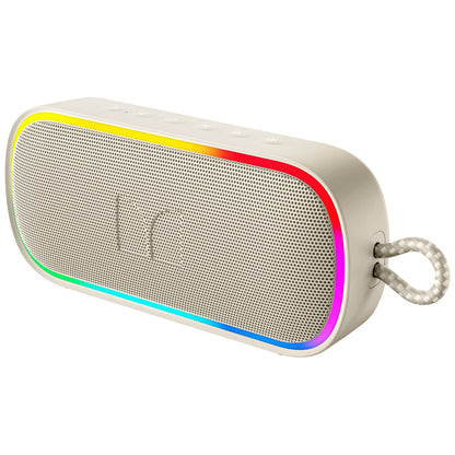 Cassa Portatile Bluetooth Monster S150 Plus, 40W, TWS, RGB, Impermeabile, Crema Chiaro