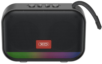 Cassa Portatile Bluetooth XO Design F66, 5W, RGB, Nera