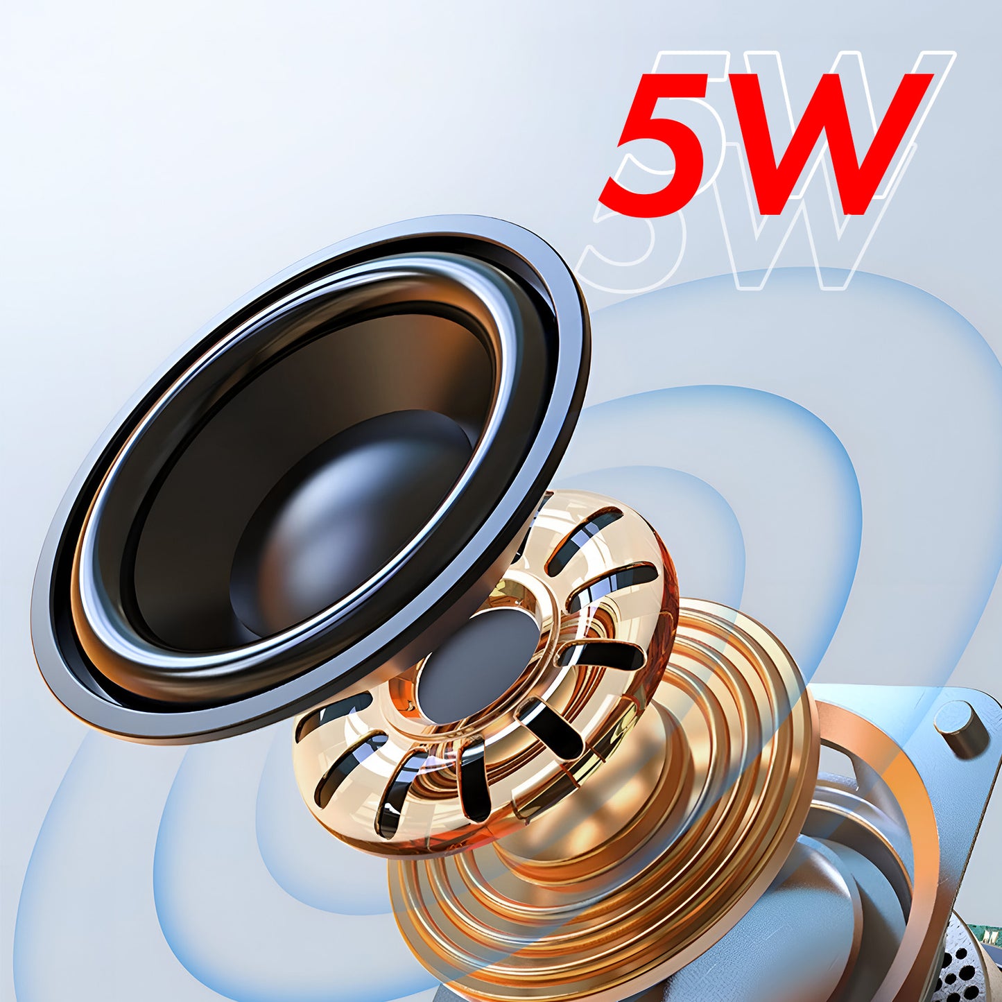 Tragbarer Bluetooth-Lautsprecher XO Design F38, 5W, Schwarz