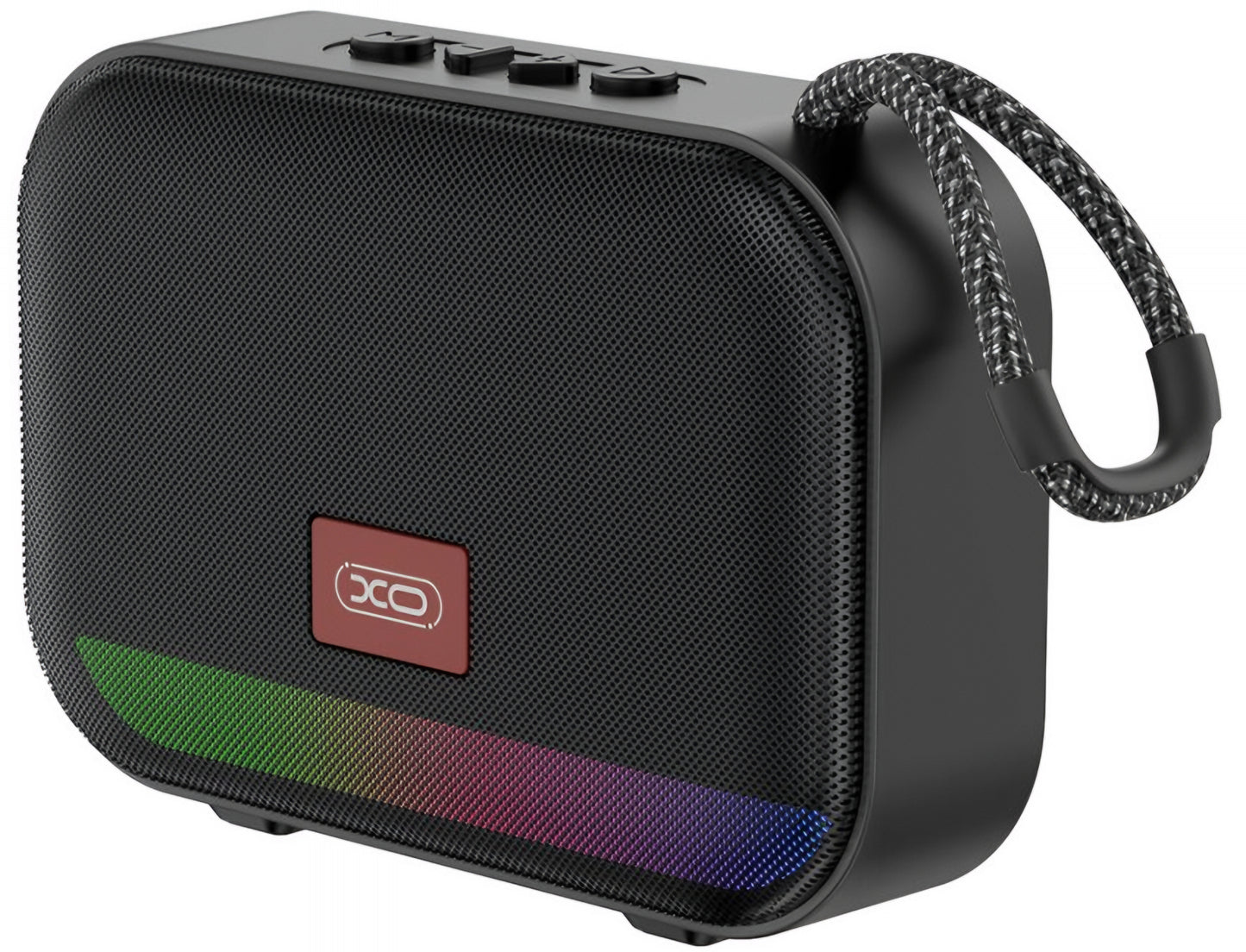 Cassa Portatile Bluetooth XO Design F66, 5W, RGB, Nera