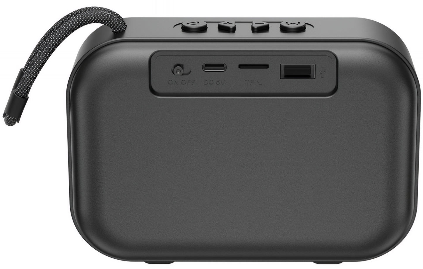 Cassa Portatile Bluetooth XO Design F66, 5W, RGB, Nera