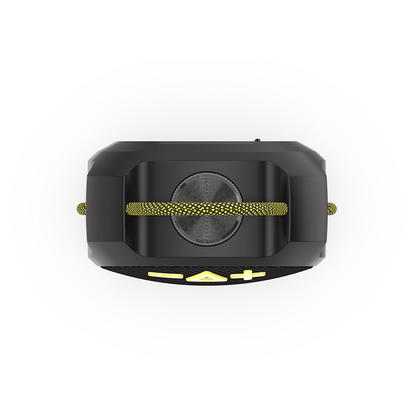 Tragbarer Bluetooth-Lautsprecher XO Design F77, TWS, RGB, wasserdicht, Schwarz