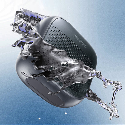 Tragbarer Bluetooth-Lautsprecher Yesido YSW24, 5W, wasserdicht, Schwarz