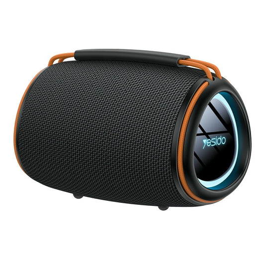 Tragbarer Bluetooth-Lautsprecher Yesido YSW39, 20W, TWS, RGB, Schwarz