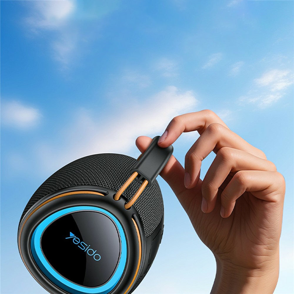 Cassa Portatile Bluetooth Yesido YSW40, 8W, RGB, Nera